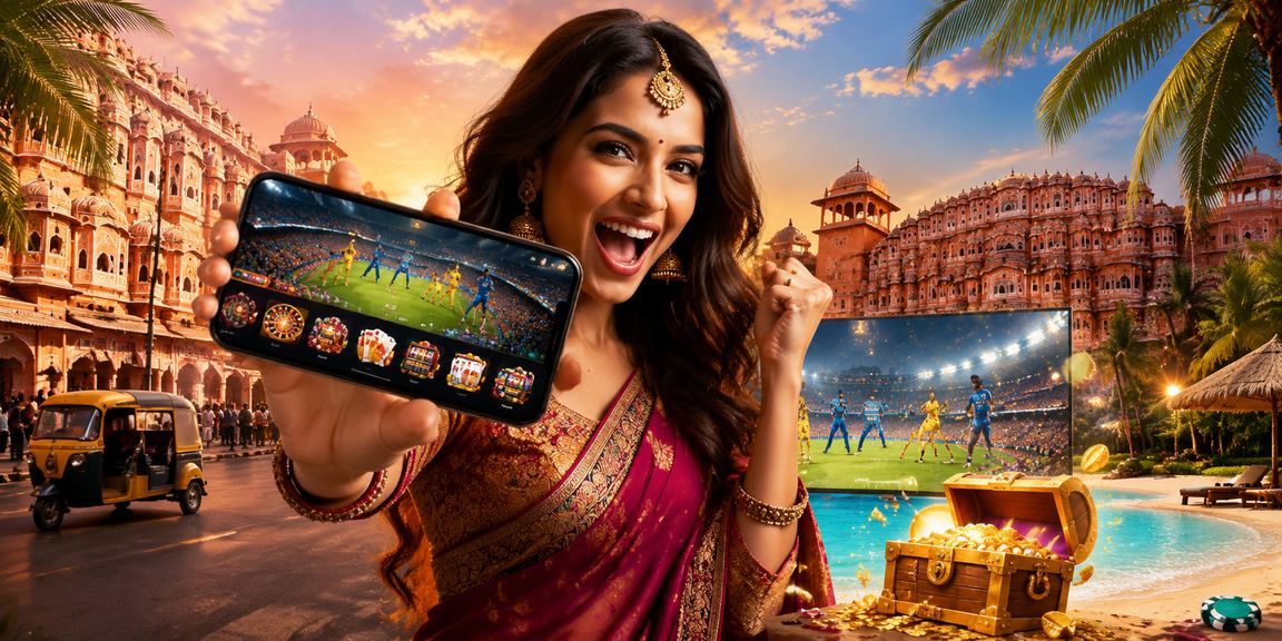 VIP Indian players enjoying live casino games via mobile app